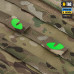 M-Tac нашивка Tiger Eyes Laser Cut (пара) Multicam/Green/GID — фото 3