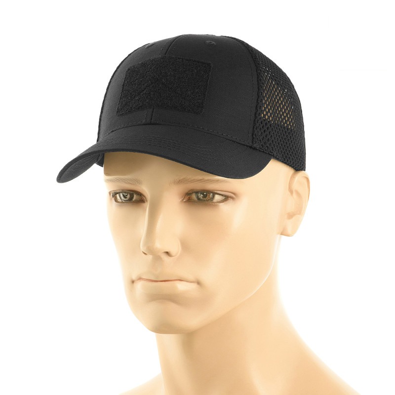 M-Tac бейсболка тактична з сіткою Elite Flex Black
