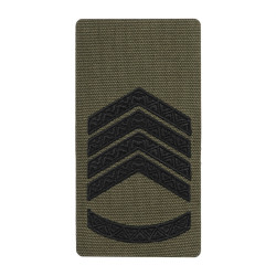 M-Tac погон на липучці Головний сержант (вишивка) Ranger Green