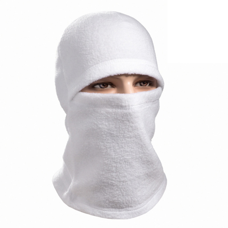Балаклава-ніндзя флісова, White