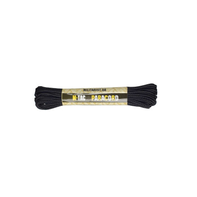 M-Tac паракорд Minicord Black 15м