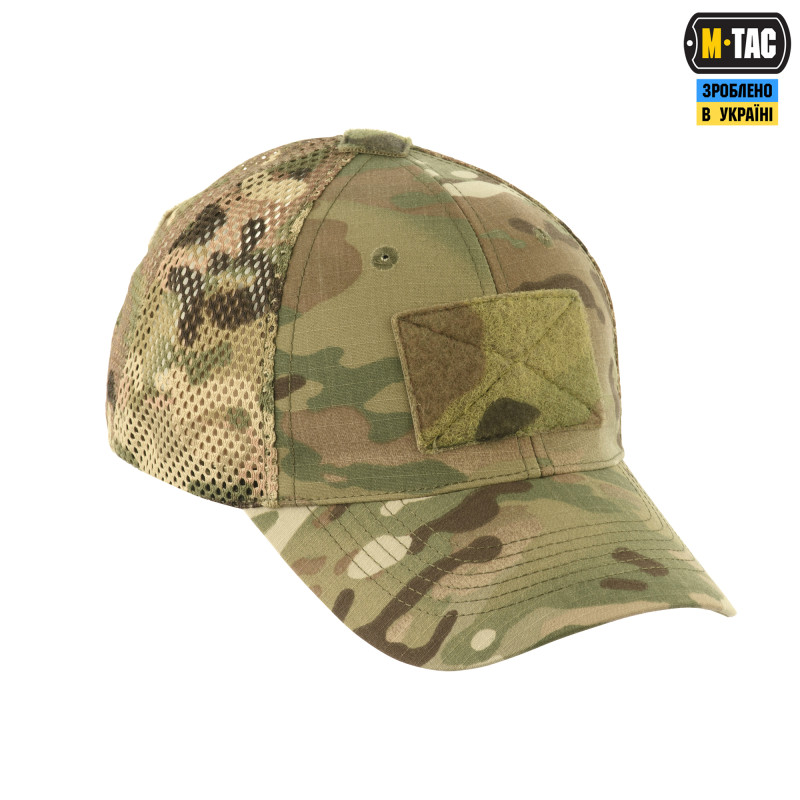 M-Tac бейсболка тактична з сіткою Азов NYCO Multicam M-Tac бейсболка тактична з сіткою Азов NYCO Multicam