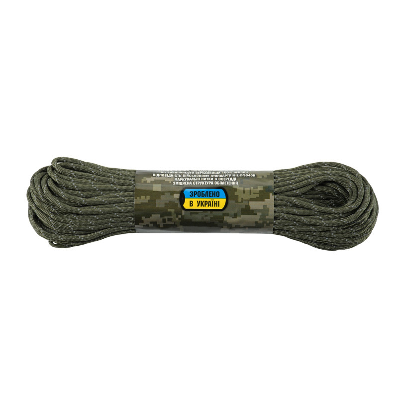 M-Tac паракорд 550 mil-spec Ranger Green Reflective 30м M-Tac паракорд 550 mil-spec Ranger Green Reflective 30м