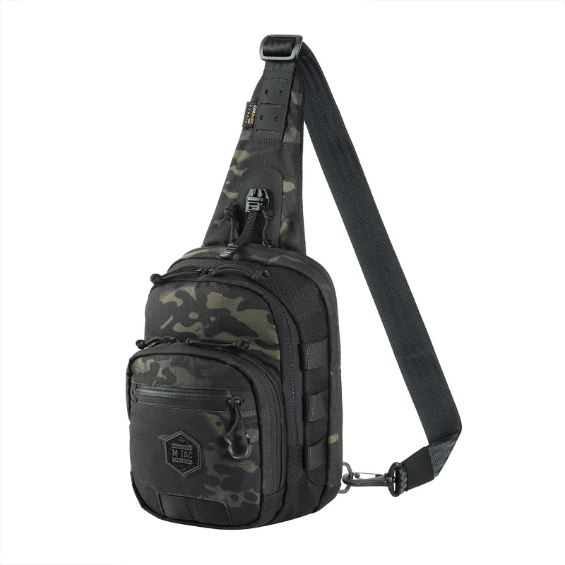 M-Tac сумка Cross Bag Slim Elite Hex Multicam Black/Black