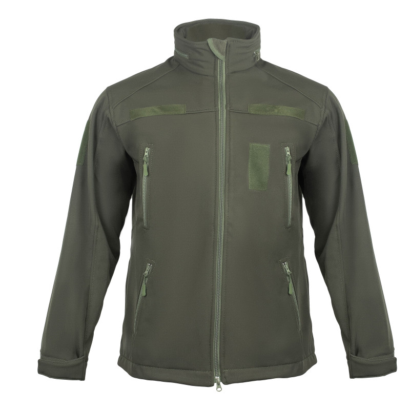 Куртка Vik-Tailor SoftShell з липучками для шевронів, Olive