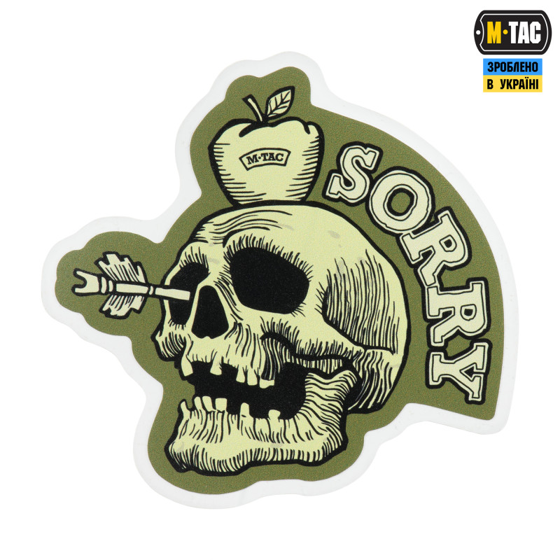 M-Tac наклейка SORRY Ranger Green