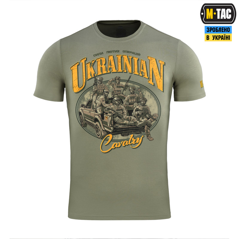 M-Tac футболка Ukrainian Cavalry Light Olive M-Tac футболка Ukrainian Cavalry Light Olive