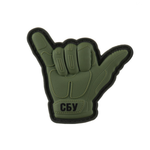 Нашивка Shaka СБУ PVC Olive — фото 1