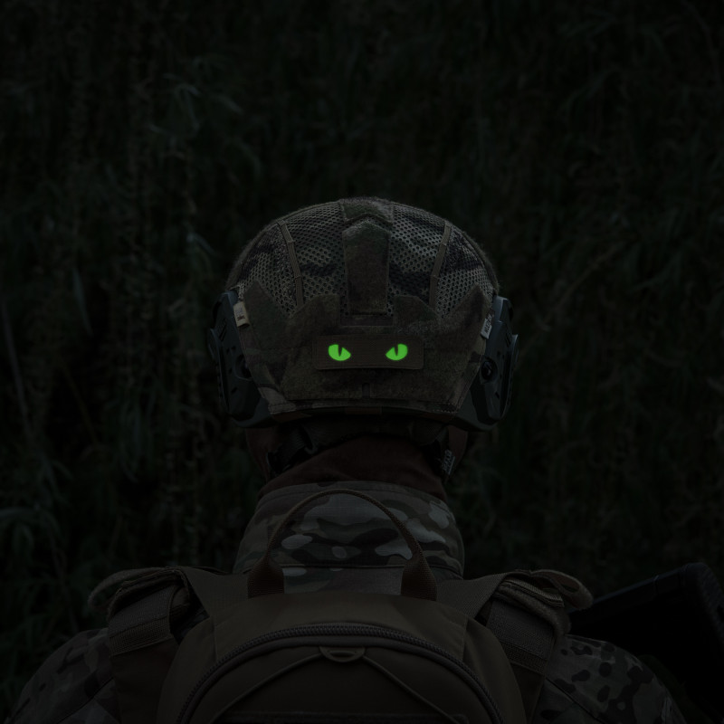 M-Tac нашивка Cat Eyes Laser Cut Coyote/Green/GID M-Tac нашивка Cat Eyes Laser Cut Coyote/Green/GID