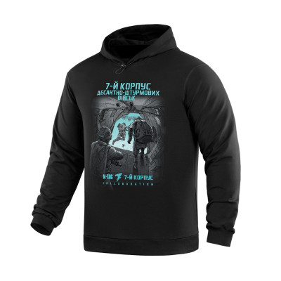 M-Tac кофта Hoodie 7-й корпус ДШВ Black