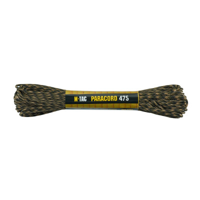 M-Tac паракорд 475 15m Woodland Marpat