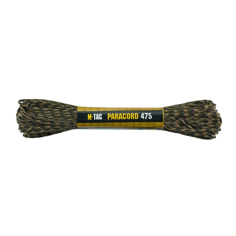 M-Tac паракорд 475 15m Woodland Marpat