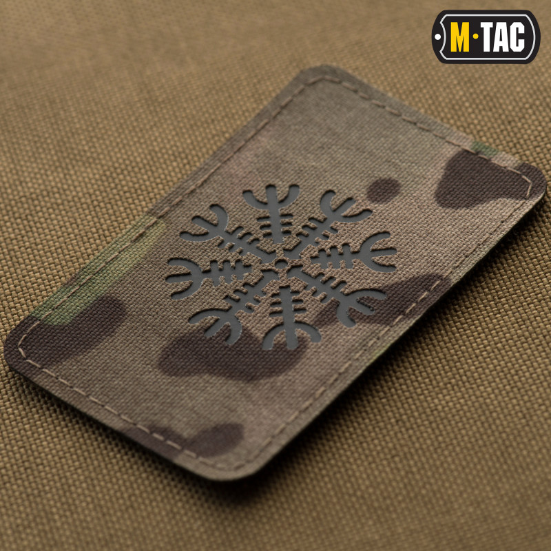 M-Tac нашивка шолом Жаху горизонтальна Laser Cut Multicam/Black M-Tac нашивка шолом Жаху горизонтальна Laser Cut Multicam/Black