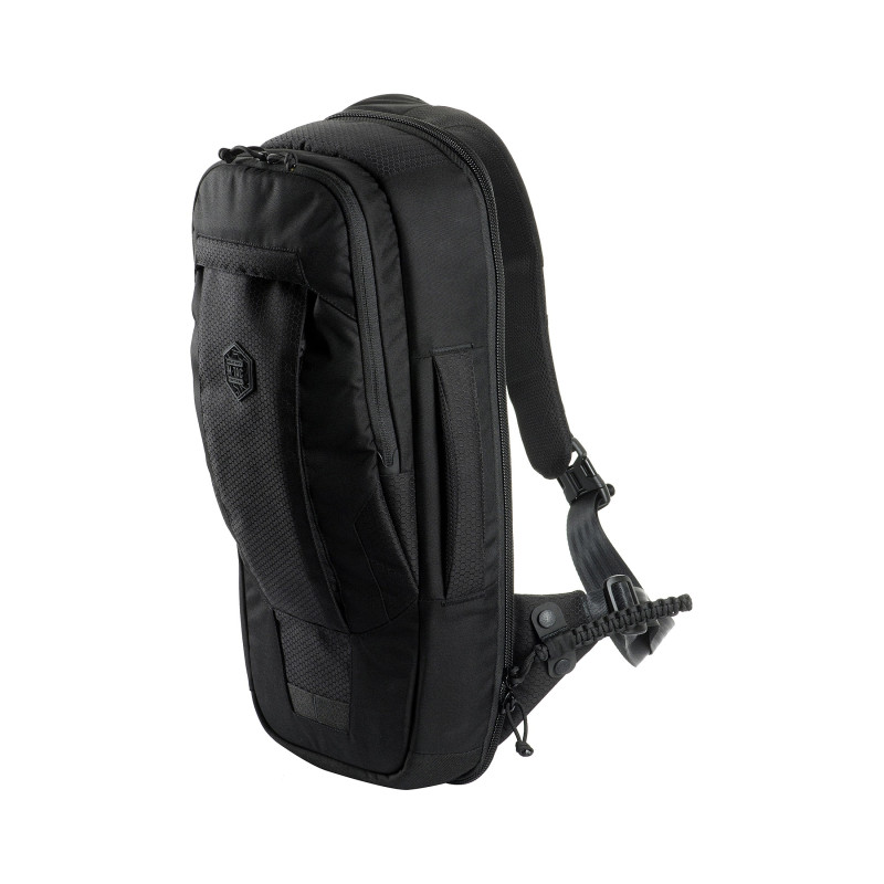M-Tac рюкзак однолямочний Agent Elite Hex Black
