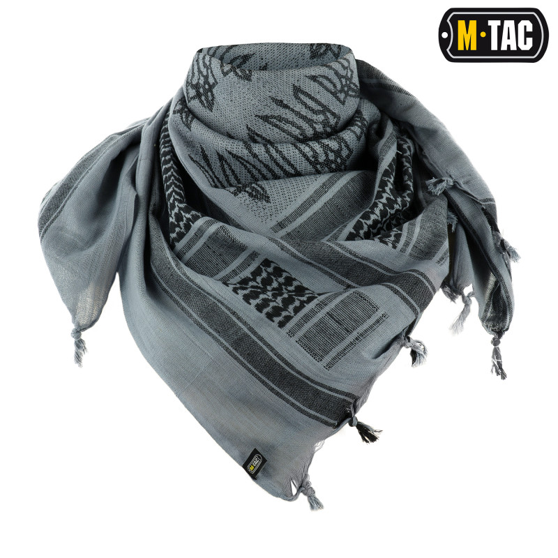 M-Tac шарф шемаг з Тризубом Grey/Black M-Tac шарф шемаг з Тризубом Grey/Black