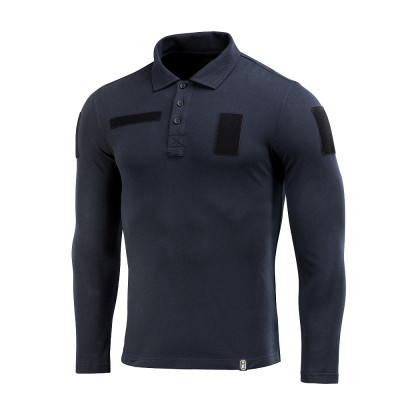 M-Tac поло тактичне довгий рукав 65/35 Dark Navy Blue