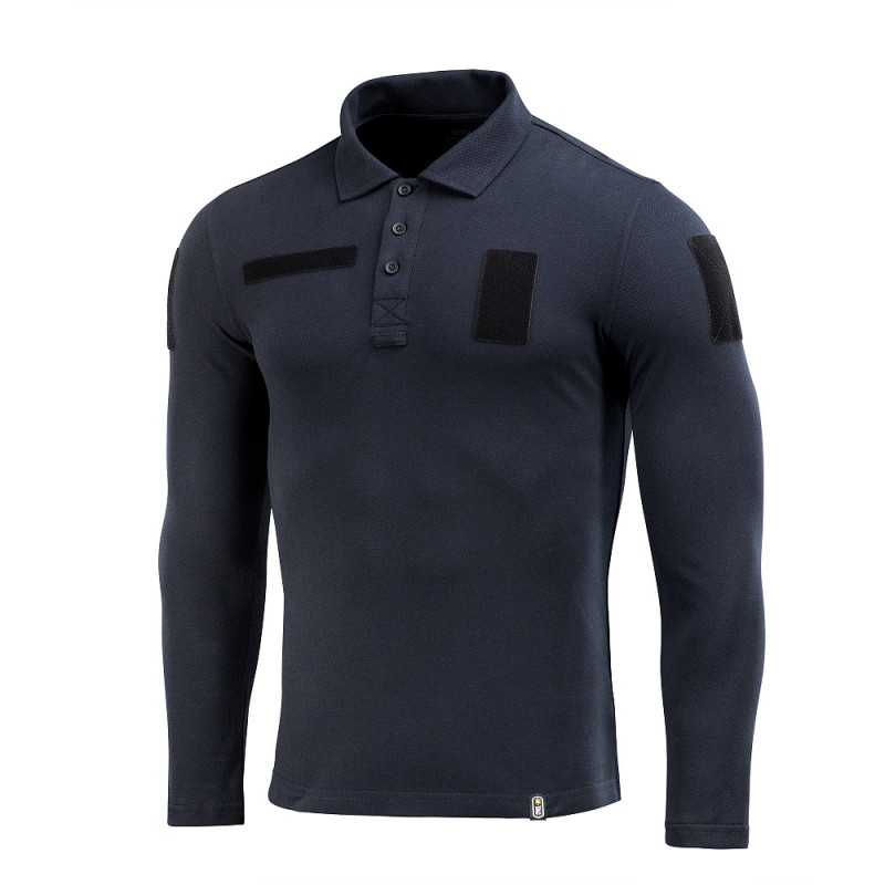 M-Tac поло тактичне довгий рукав 65/35 Dark Navy Blue M-Tac поло тактичне довгий рукав 65/35 Dark Navy Blue
