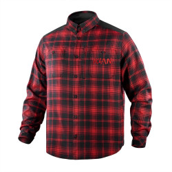 M-Tac сорочка Redneck Shirt KLAN Embroidery Red/Black