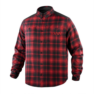 M-Tac сорочка Redneck Shirt KLAN Embroidery Red/Black