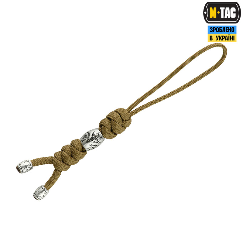 M-Tac темляк Zeus Stainless Steel Coyote M-Tac темляк Zeus Stainless Steel Coyote
