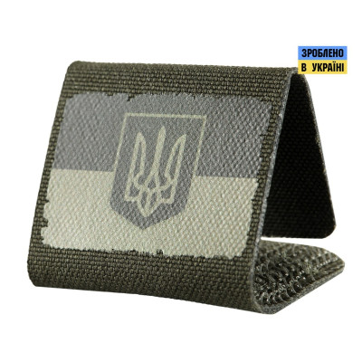 M-Tac MOLLE Patch Прапор України з гербом Olive/Ranger Green