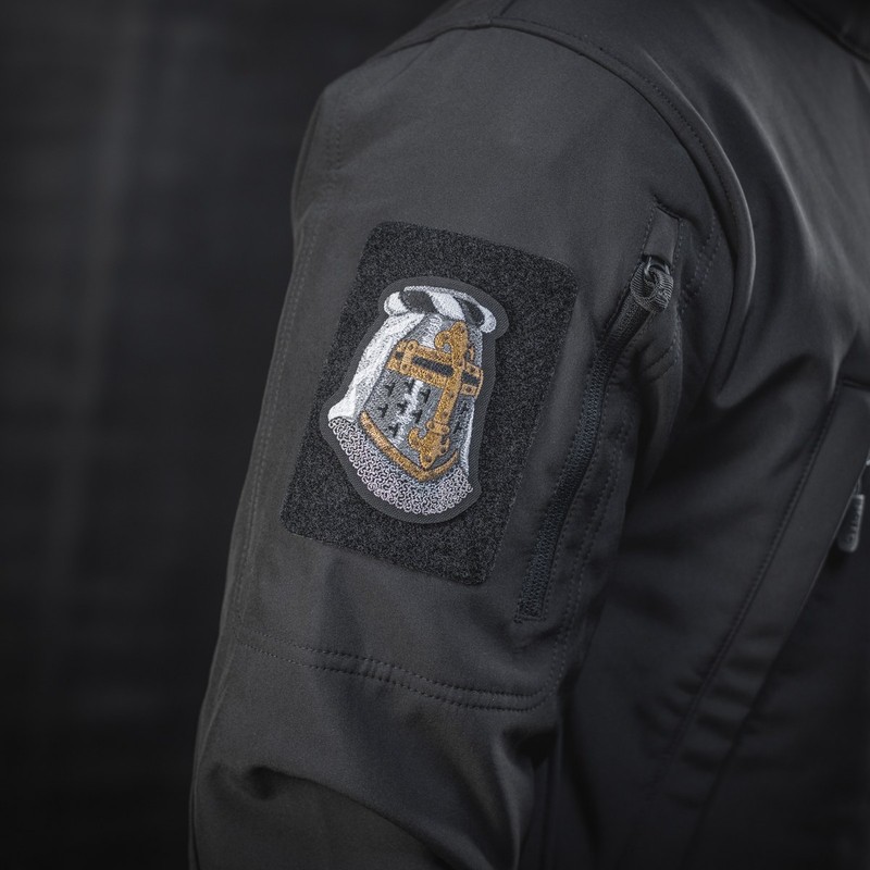M-Tac нашивка Topfhelm (вишивка) Black