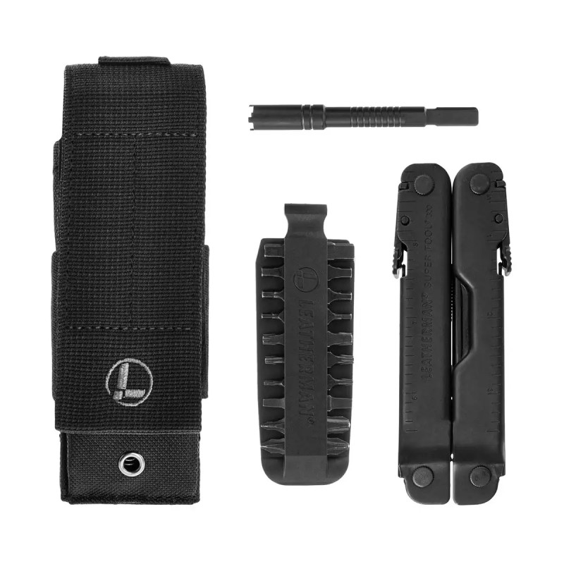 Мультитул Leatherman Super Tool 300М BLACK. Чохол MOLLE