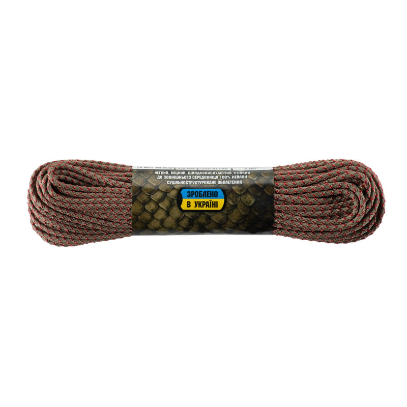 M-Tac паракорд Dragon Cord 30m Tan/Maroon M-Tac паракорд Dragon Cord 30m Tan/Maroon