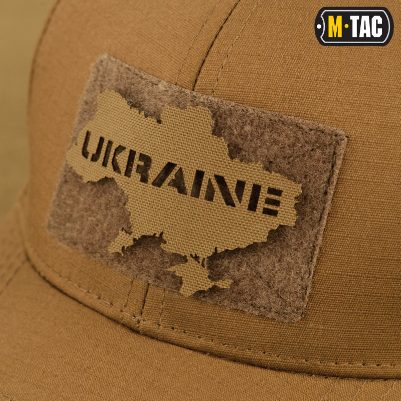 M-Tac нашивка Ukraine (контур) скрізна Laser Cut Coyote M-Tac нашивка Ukraine (контур) скрізна Laser Cut Coyote