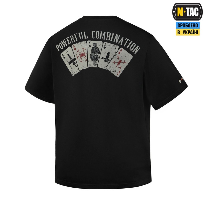 M-Tac футболка Powerful Combination Cotton Hard Black M-Tac футболка Powerful Combination Cotton Hard Black