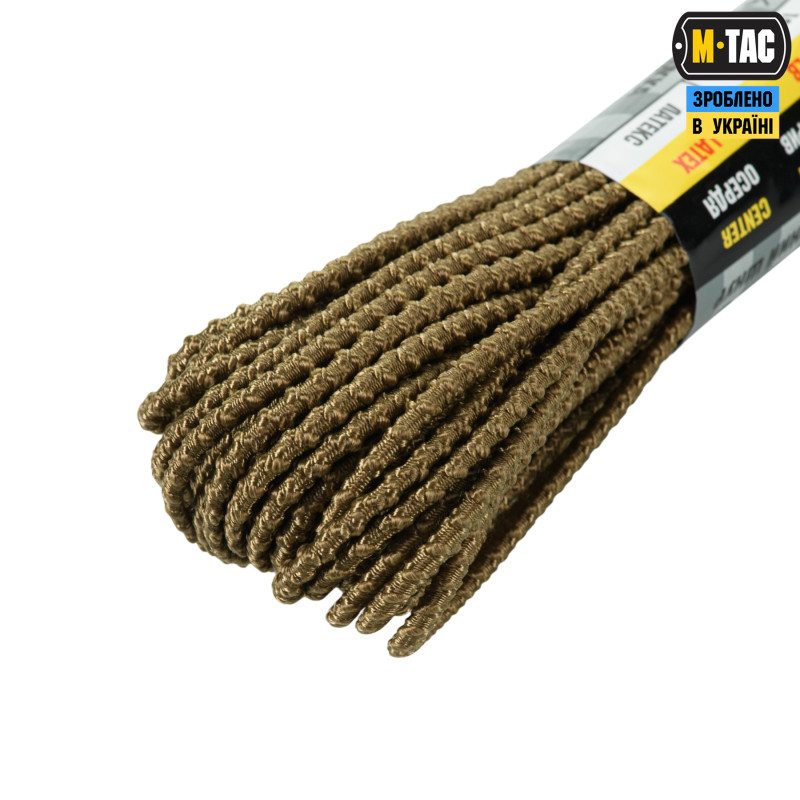 M-Tac паракорд Shock-Cord 3mm Dragon Skin Coyot 15м