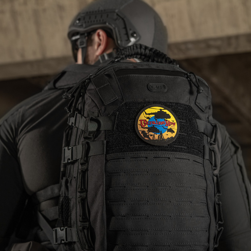 M-Tac нашивка Ukraine Now Black