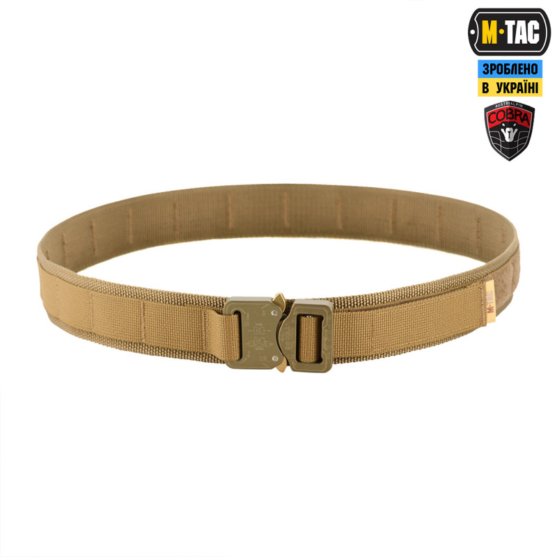M-Tac ремінь Cobra Buckle Belt Coyote M-Tac ремінь Cobra Buckle Belt Coyote