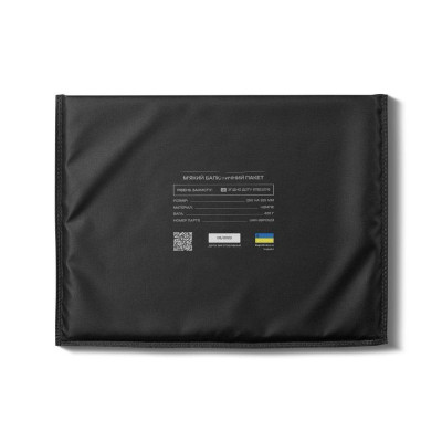 Балістичний пакет м'який Україна Клас 1 А 275*320 см, Black