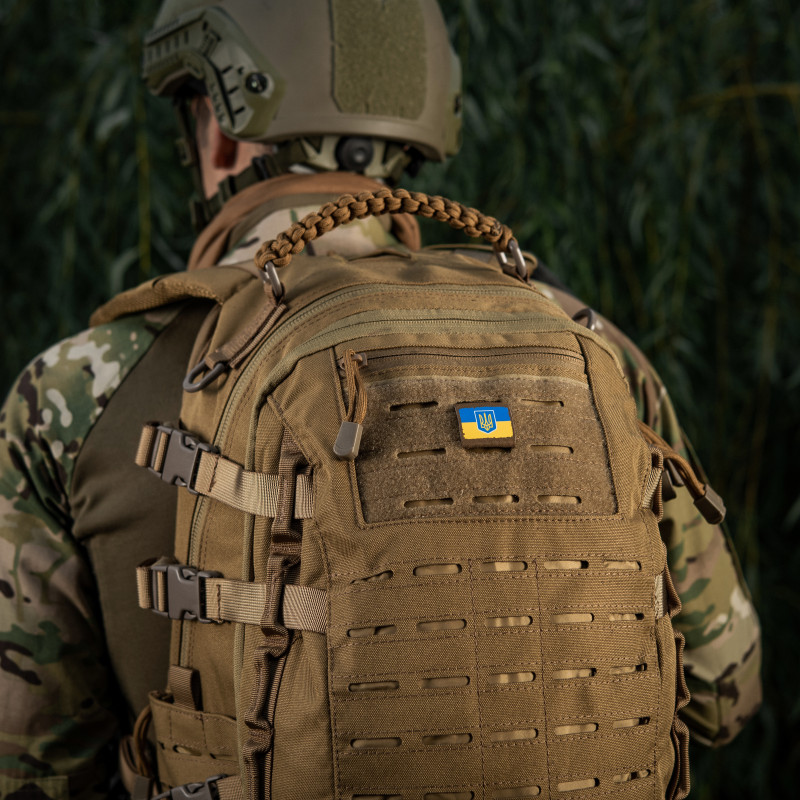 M-Tac MOLLE Patch Прапор України з гербом Full Color/Coyote M-Tac MOLLE Patch Прапор України з гербом Full Color/Coyote