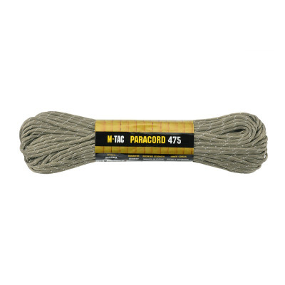 M-Tac паракорд 475 Tan Reflective 30м