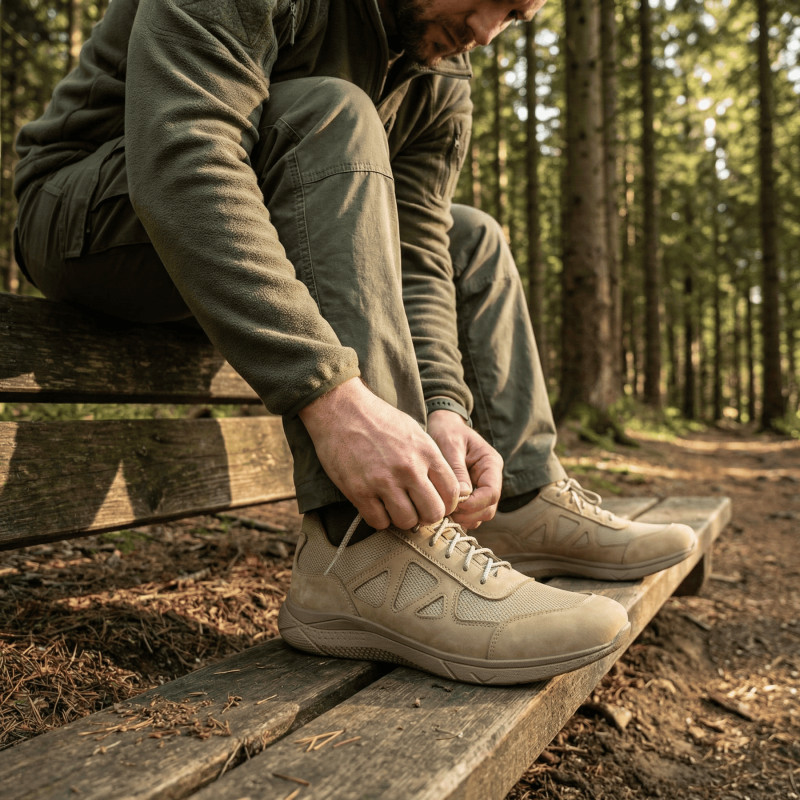 Кросівки тактичні зі вставками кордури Vik-Tailor Ягуар, Coyote