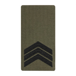 M-Tac погон на липучці Сержант (вишивка) Ranger Green