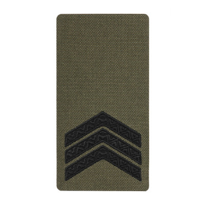 M-Tac погон на липучці Сержант (вишивка) Ranger Green