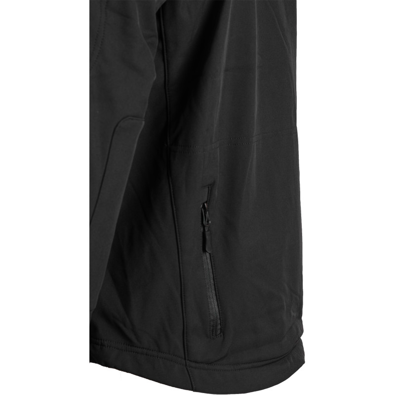 Тактична Куртка Softshell Shark Skin Silver Knight, Black