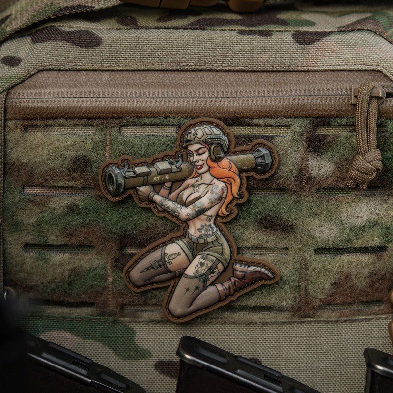 M-Tac нашивка girl №9 PVC Tattoo