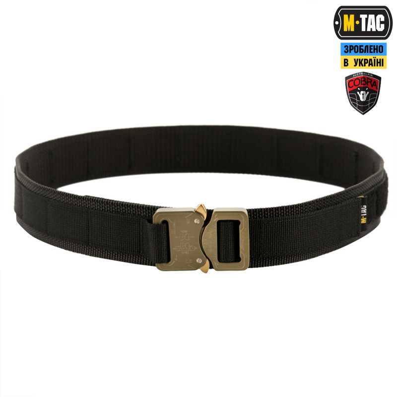 M-Tac ремінь Cobra Buckle Belt Black