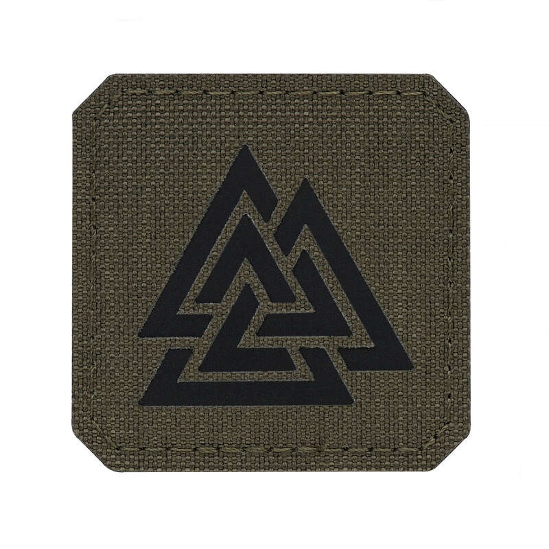 M-Tac нашивка Валькнут Laser Cut Ranger Green/Black M-Tac нашивка Валькнут Laser Cut Ranger Green/Black