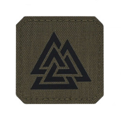 M-Tac нашивка Валькнут Laser Cut Ranger Green/Black