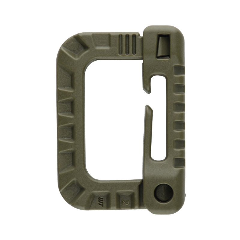 Карабін пластиковий Grimloc OD Green