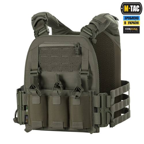 M-Tac плитоноска Cuirass FAST Elite LARGE Ranger Green — фото 1