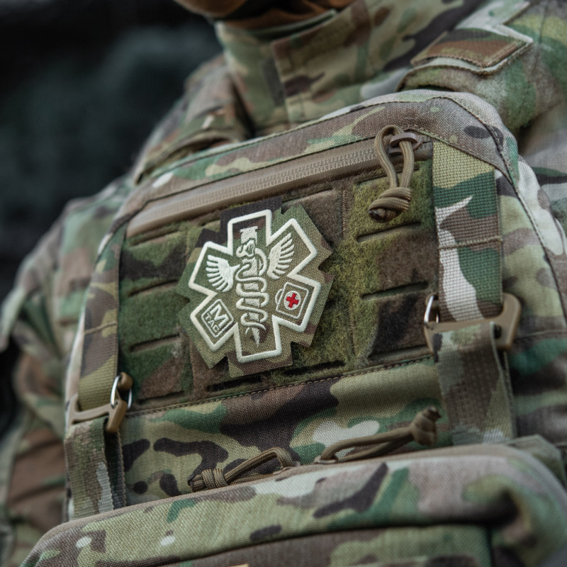 M-Tac нашивка Paramedic (вишивка) Multicam M-Tac нашивка Paramedic (вишивка) Multicam