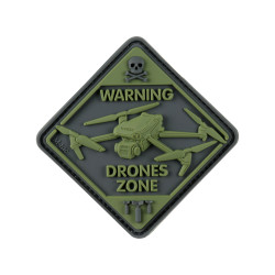 M-Tac нашивка Drone Zone PVC Olive