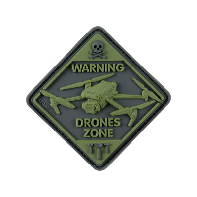 M-Tac нашивка Drone Zone PVC Olive