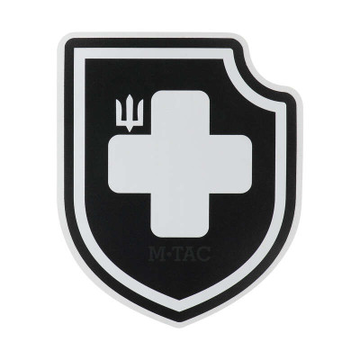 M-Tac наклейка Хрест ЗСУ Black